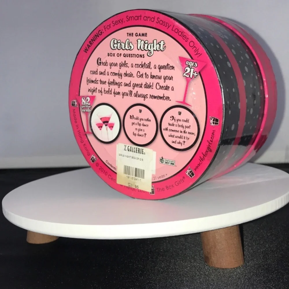 Girl’s Night Box of Questions Game